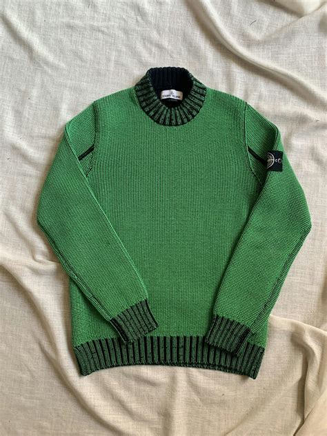 stone island ice knit fake